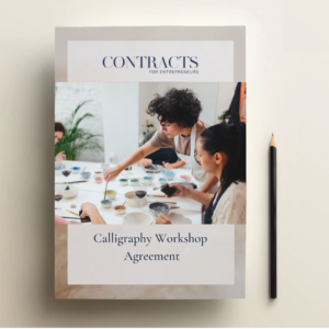 Calligraphy Workshop Agreement