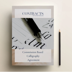 Commission Based Calligraphy Agreement